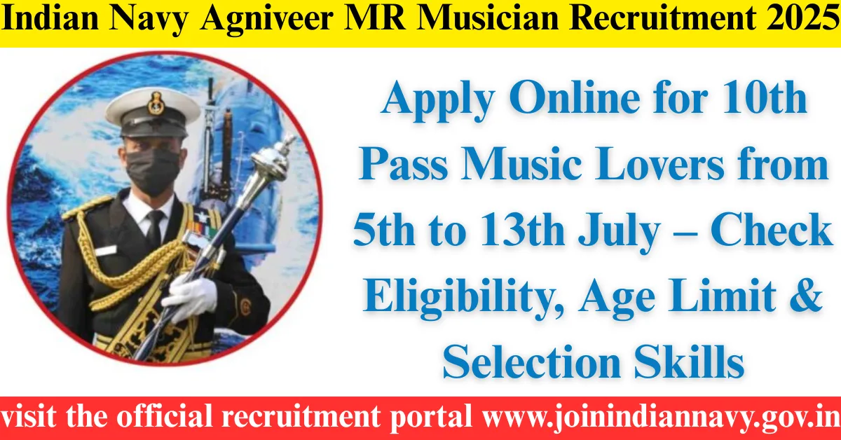 Indian Navy Agniveer MR Musician