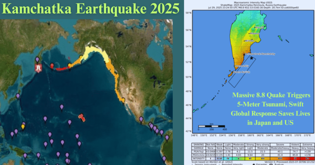 Kamchatka Earthquake 2025