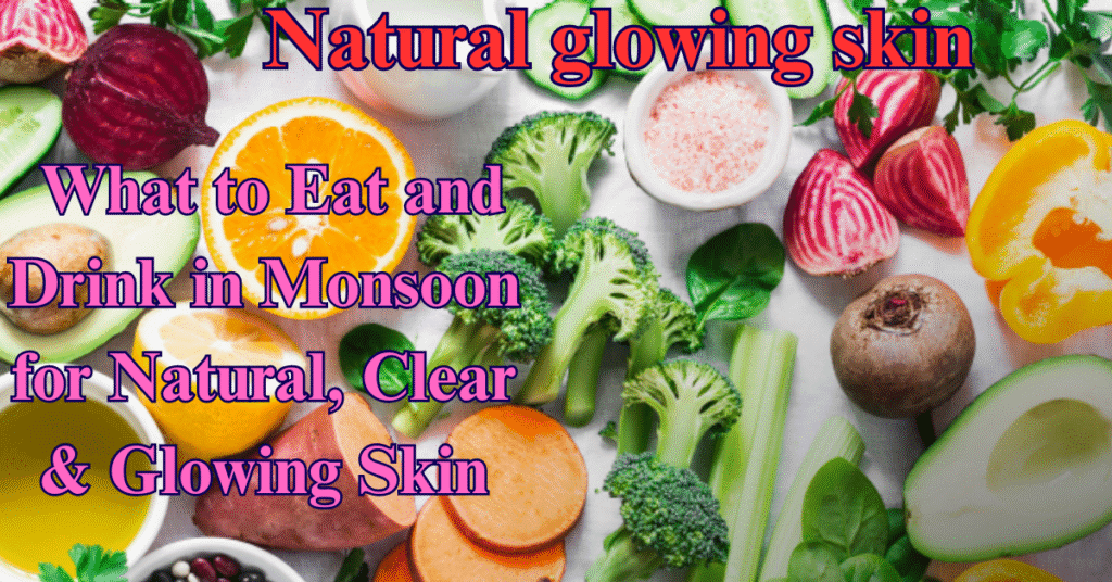 Natural glowing skin
