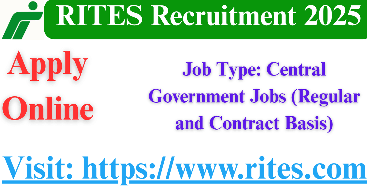 RITES Recruitment 2025