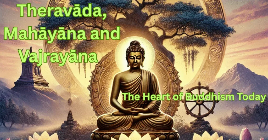 Theravāda, Mahāyāna and Vajrayāna  