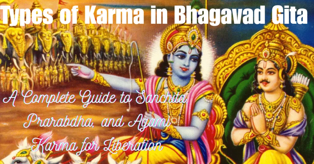 Types of Karma in Bhagavad Gita 