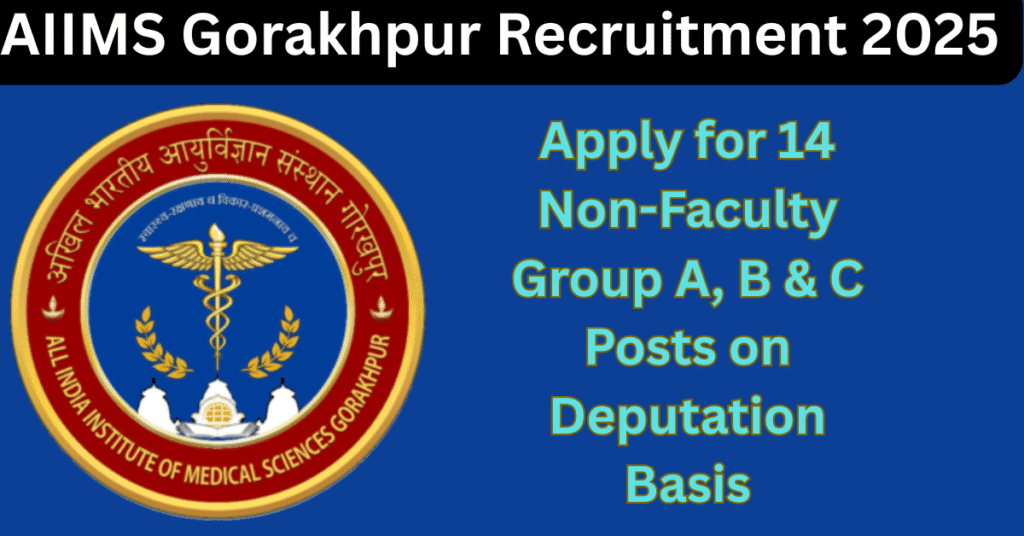 AIIMS Gorakhpur Recruitment 2025