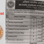 AIIMS Nagpur Recruitment 2025: Apply for 22 Prestigious Group A & B Vacancies with Exciting Career Opportunities on Deputation Basis AIIMS Nagpur Recruitment 2025