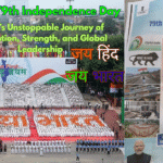 Celebrating 79th Independence Day: India’s Unstoppable Journey of Innovation, Strength, and Global Leadership Celebrating 79th Independence Day