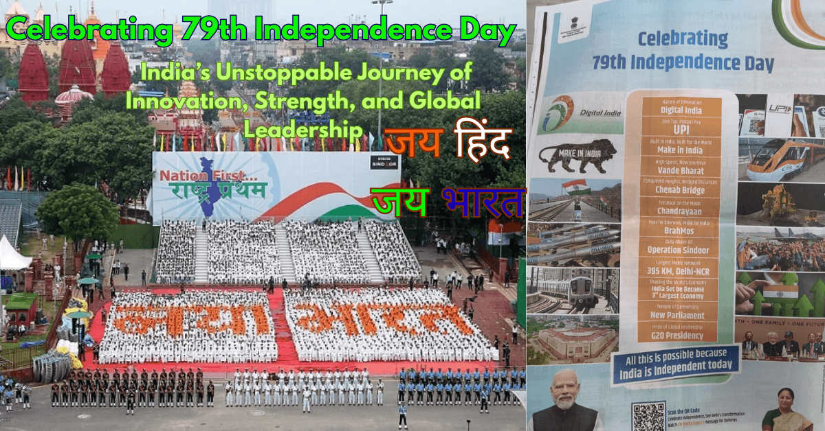 Celebrating 79th Independence Day
