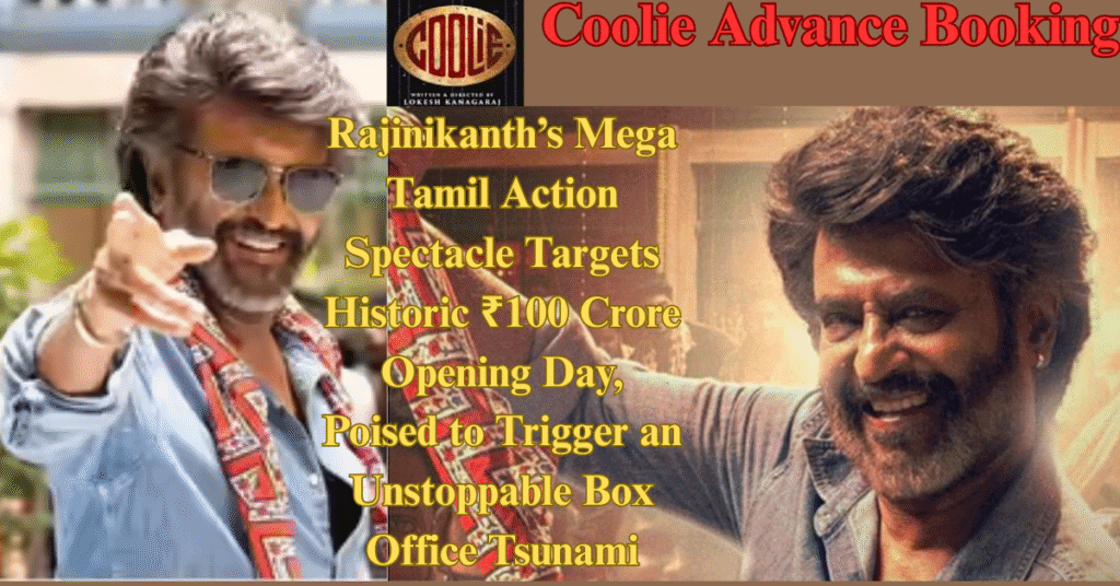 Coolie Advance Booking