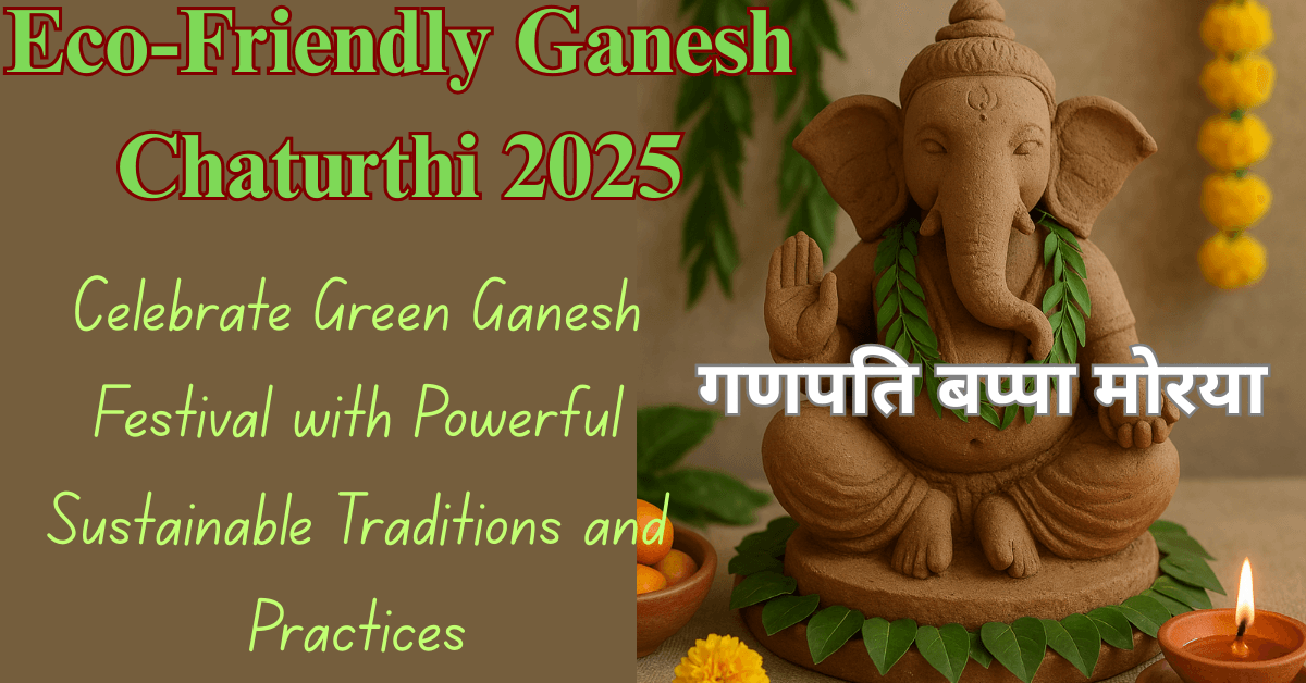 Eco-Friendly Ganesh Chaturthi 2025