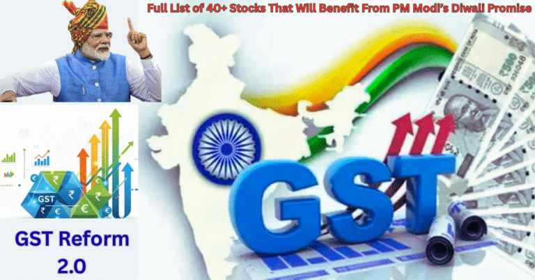 GST Reform 2.0: Full List of 40+ Stocks That Will Benefit From PM Modi ...