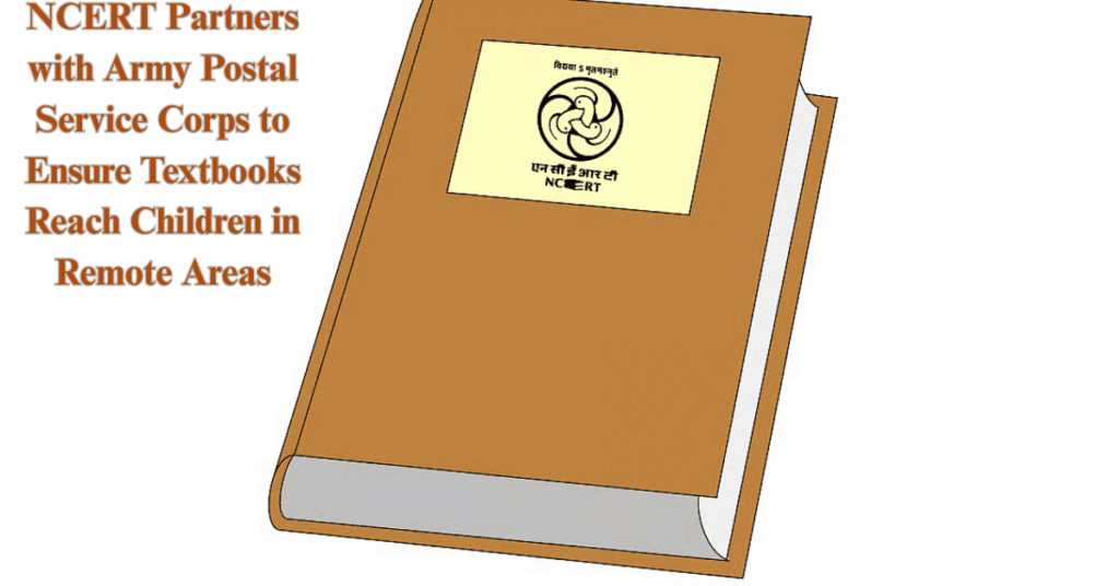 NCERT Partners with Army Postal Service