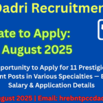 NTPC Dadri Recruitment 2025: Exciting Opportunity to Apply for 11 Prestigious Visiting Consultant Posts in Various Specialties — Eligibility, Salary & Application Details NTPC Dadri Recruitment 2025