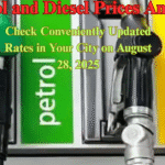 New Petrol and Diesel Prices Announced