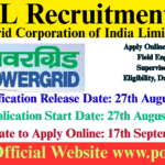 PGCIL Recruitment 2025: Apply Online for 1543 Exciting Field Engineer & Field Supervisor Vacancies β Eligibility, Dates & Direct Link PGCIL Recruitment 2025