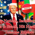 Trump’s Global Tariff Shockwave: 7 Key Nations, Including India, Canada & Brazil, Hit Hard as Trade Tensions Explode Trump’s Global Tariff Shockwave