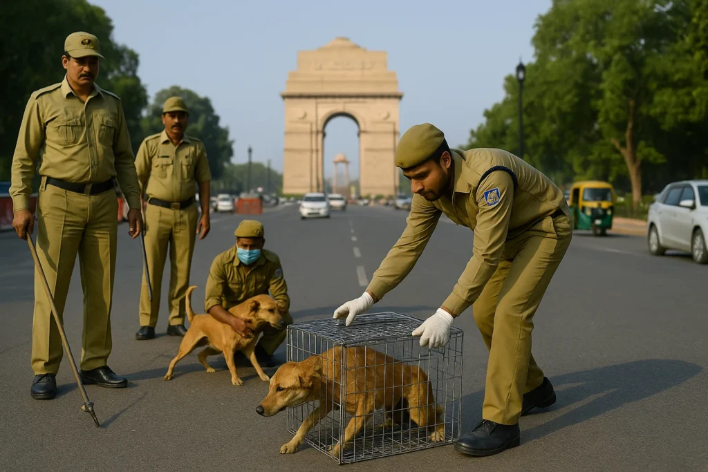 stray dogs