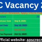 APSC Vacancy 2025: Exciting Grade IV Notification Released, Apply Online from September 10 for a Bright Career APSC Vacancy 2025