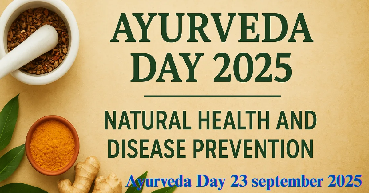 Ayurveda Day 23 september 2025