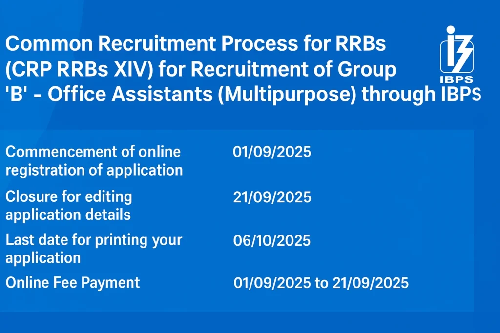 Common Recruitment Process for RRBs