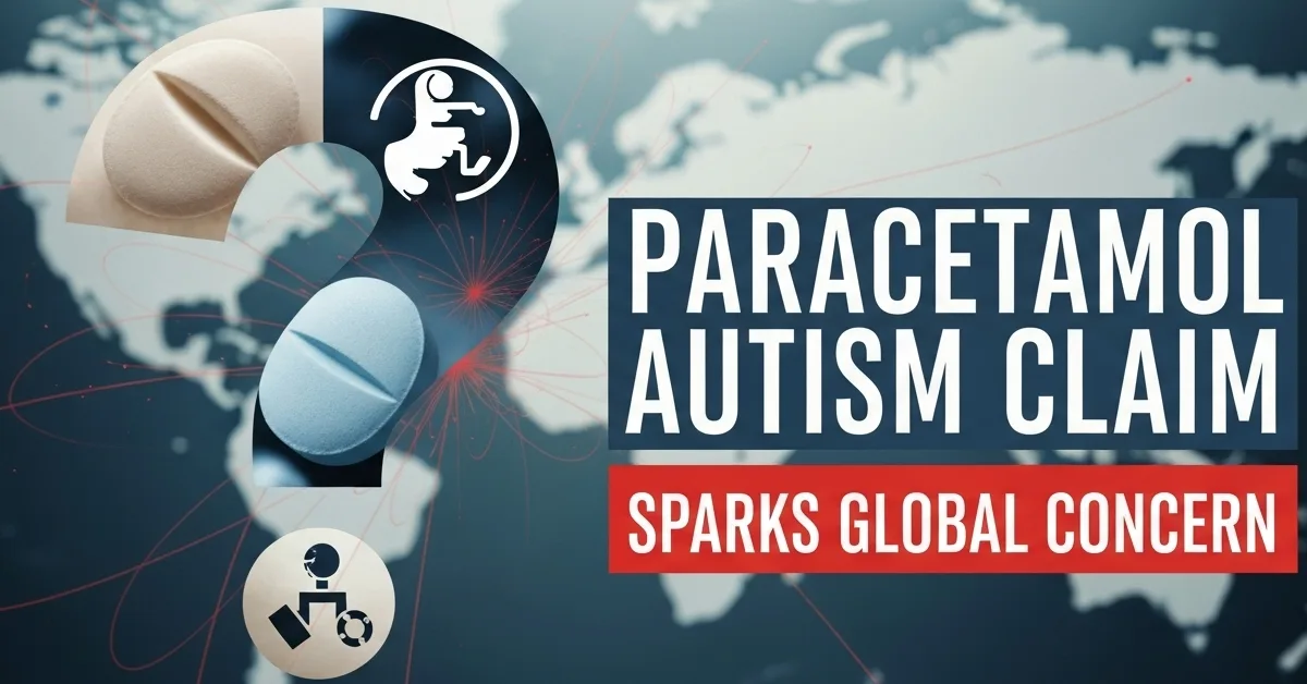 Donald Trump paracetamol autism claim