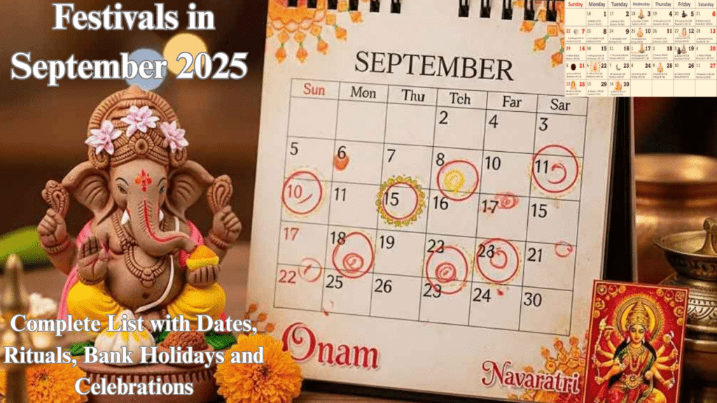 Festivals in September 2025