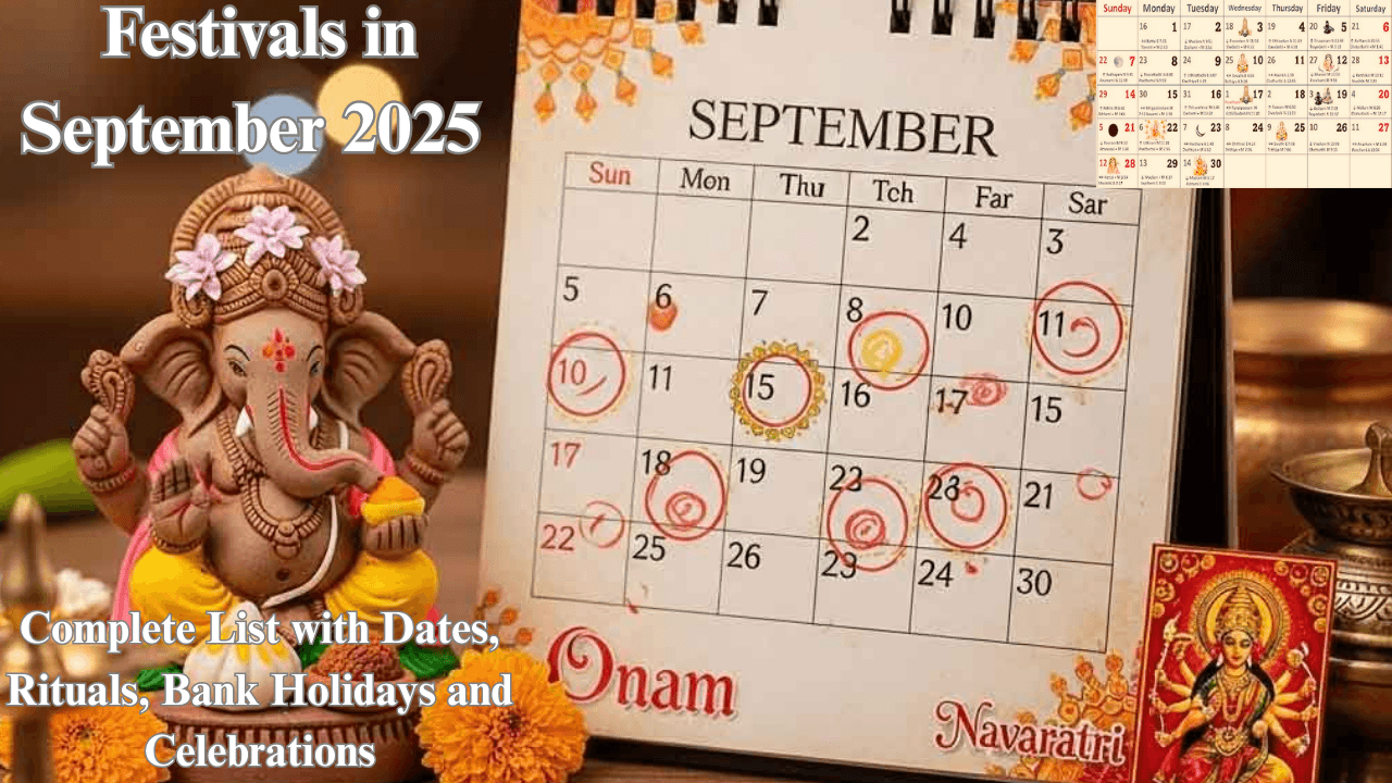 Festivals in September 2025