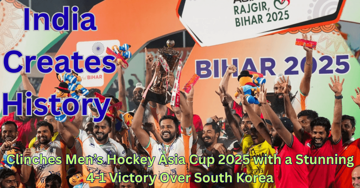 India Creates History