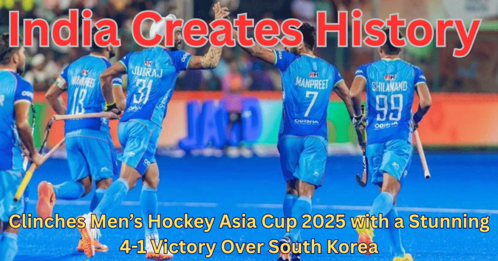 India Creates History