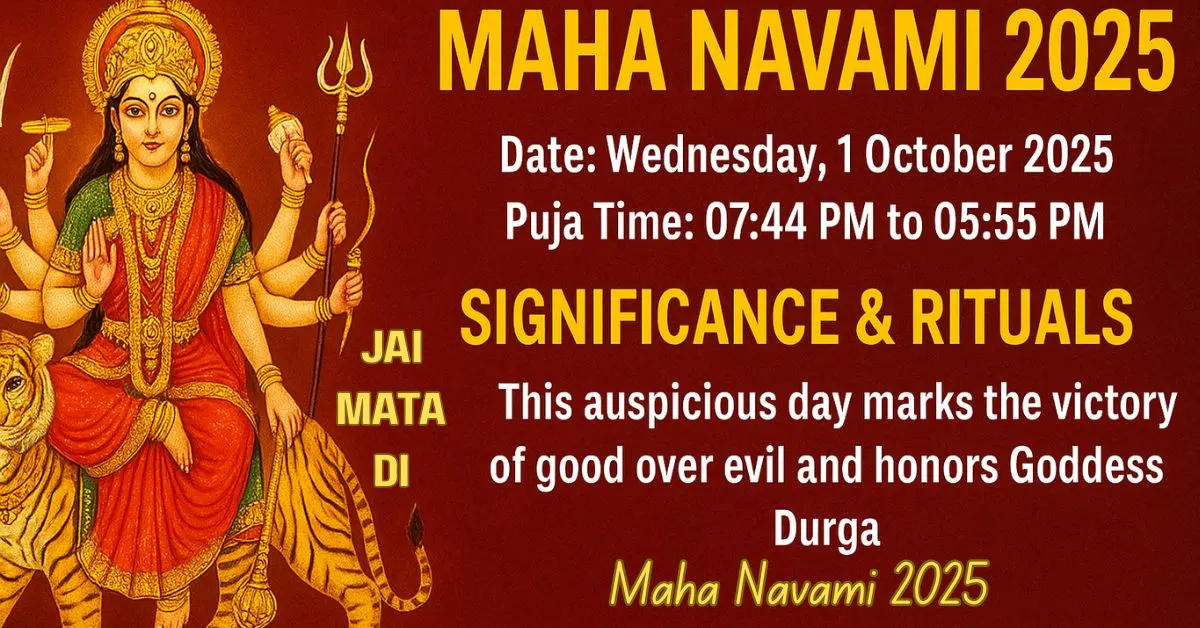 Maha Navami 2025