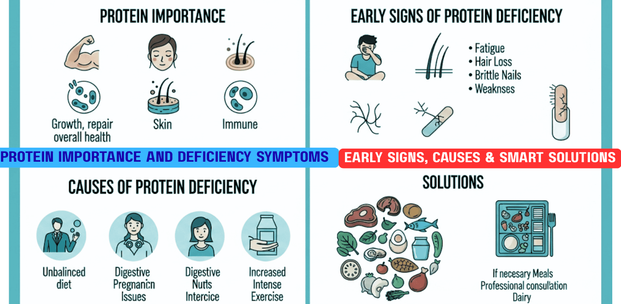 Protein Importance and Deficiency Symptoms