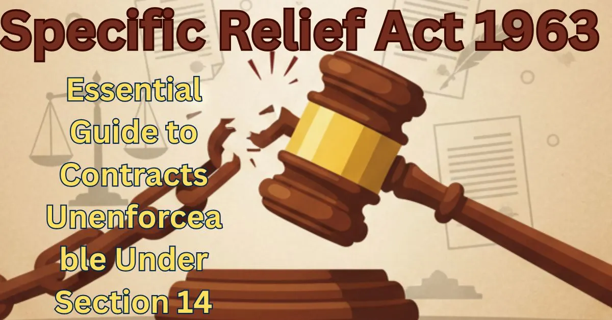 Specific Relief Act 1963