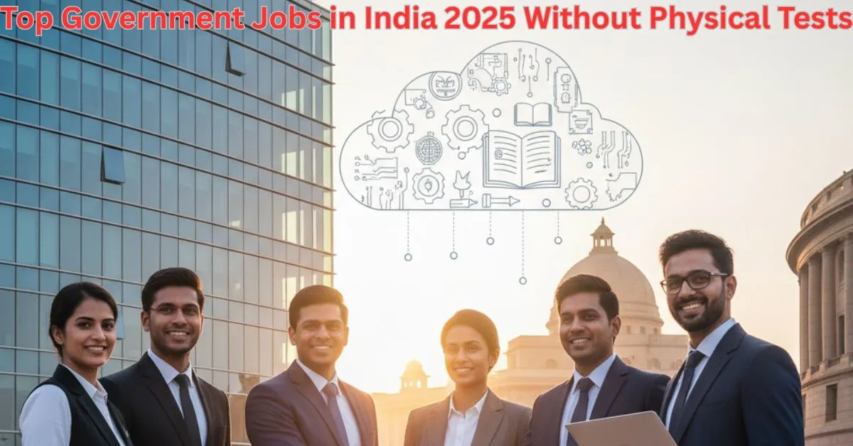 Top Government Jobs in India 2025 Without Physical Tests
