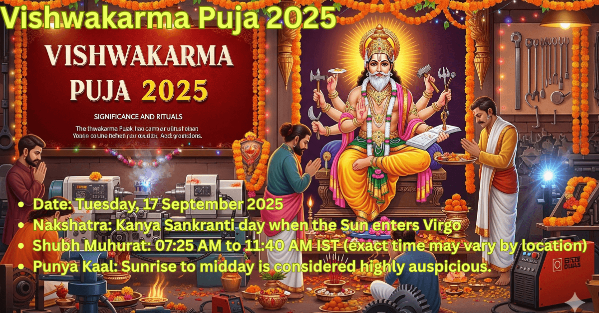 Vishwakarma Puja 2025