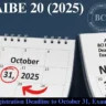 AIBE 20 (2025)