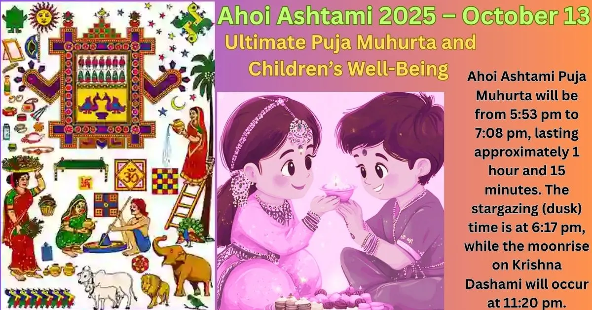 Ahoi Ashtami 2025 – October 13