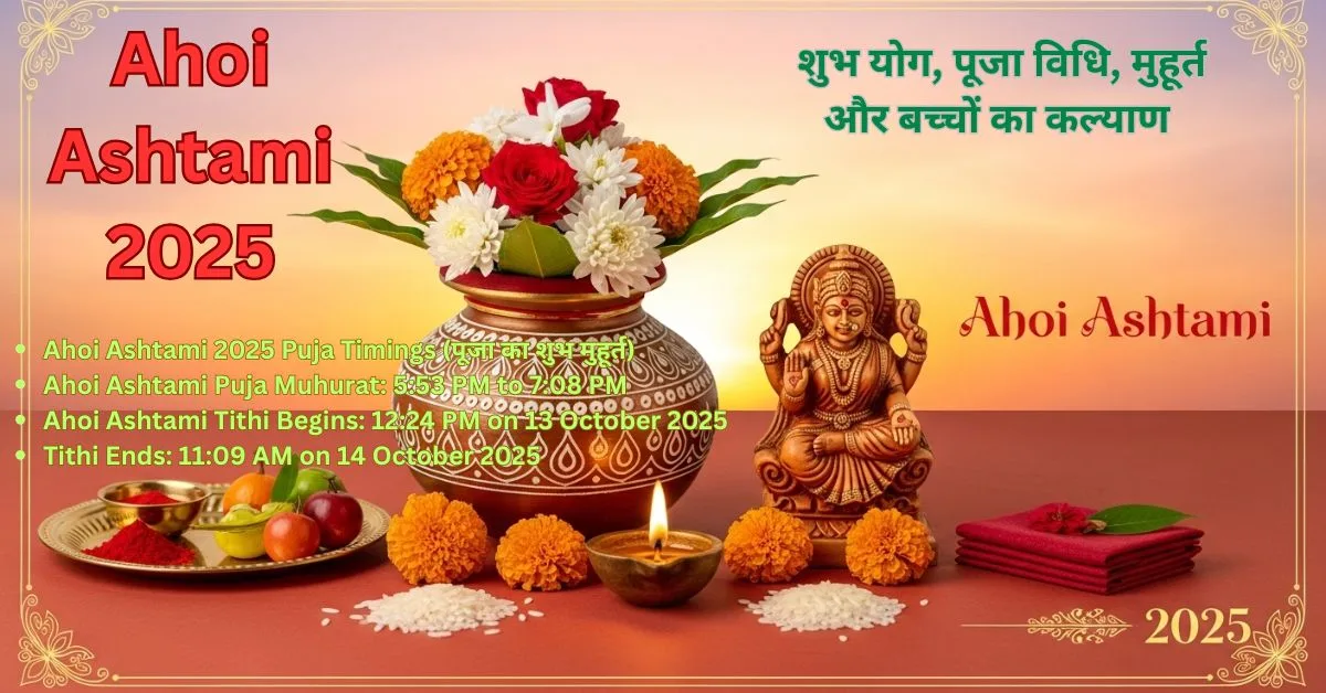 Ahoi Ashtami 2025