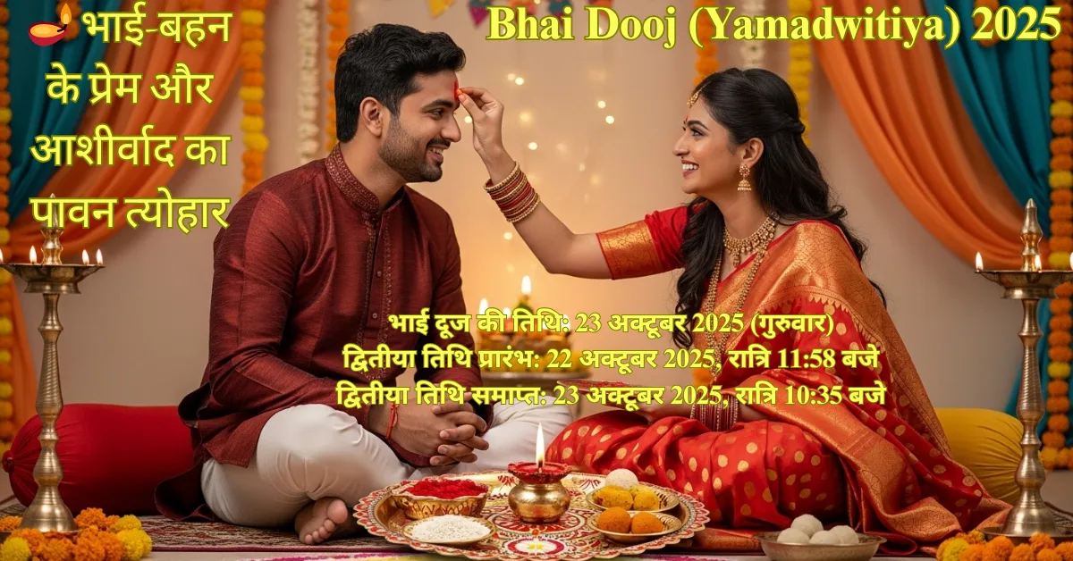 Bhai Dooj (Yamadwitiya) 2025
