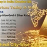 Gold Prices Today in India (October 18)