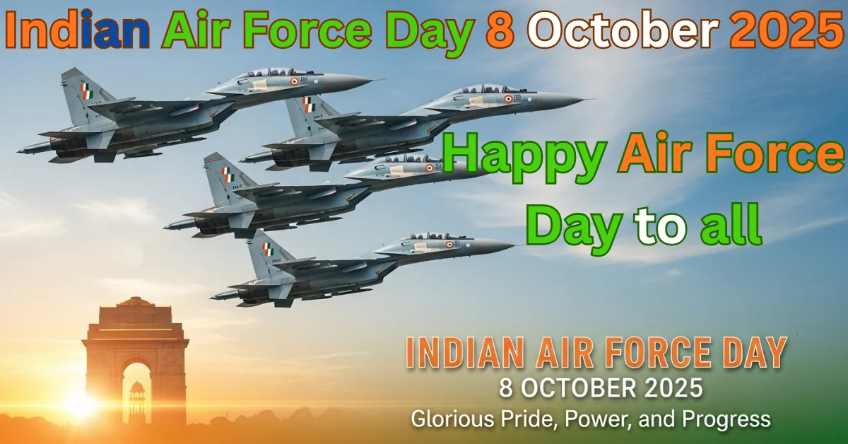 Indian Air Force Day 8 October 2025