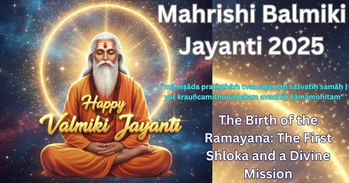 Mahrishi Balmiki Jayanti 2025