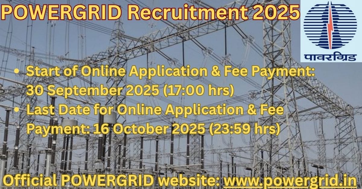 POWERGRID Recruitment 2025