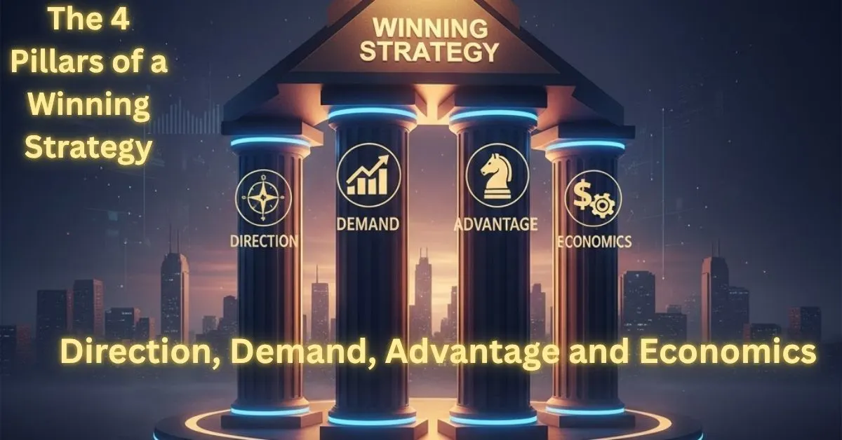 The 4 Pillars of a Winning Strategy