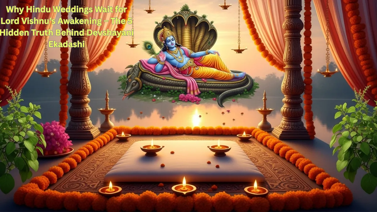 Why Hindu Weddings Wait for Lord Vishnu’s Awakening