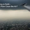cloud seeding in delhi