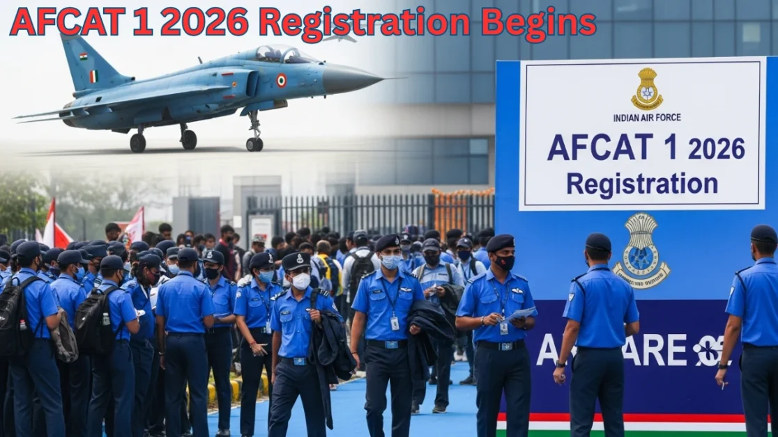 AFCAT 1 2026 Registration Begins