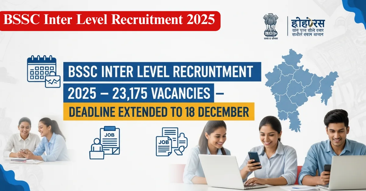 BSSC Inter Level Recruitment 2025