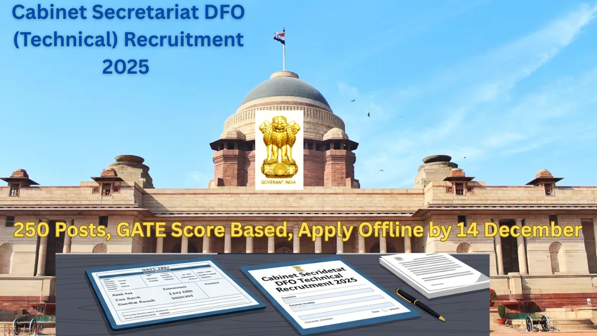 Cabinet Secretariat DFO (Technical) Recruitment 2025