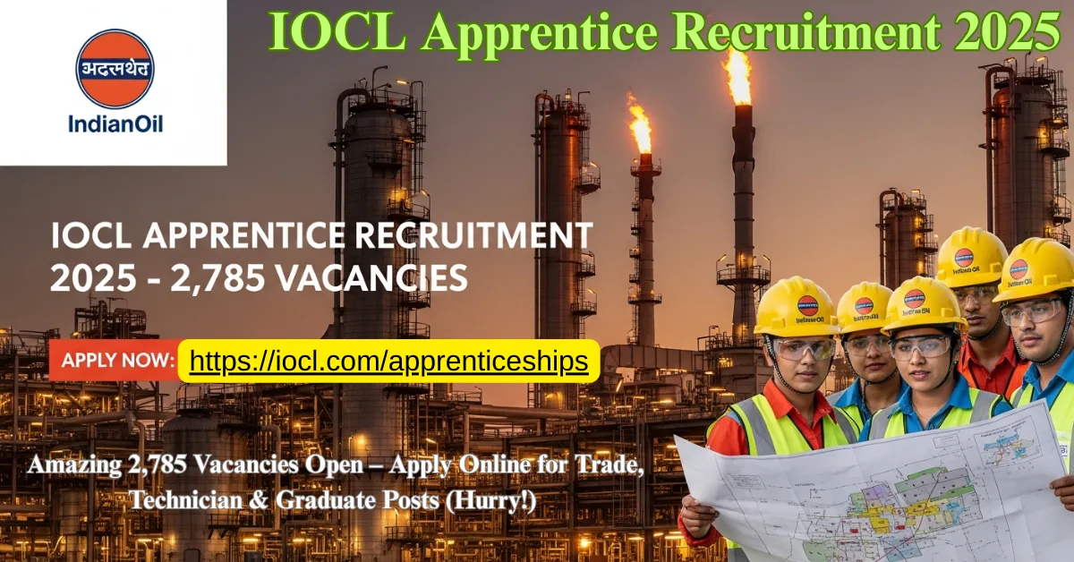 IOCL Apprentice Recruitment 2025