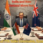 India and New Zealand Move Fast: 4th Round of FTA Talks Concludes, Eyes Early Deal India & New Zealand Move Fast: 4th Round of FTA Talks Concludes, Eyes Early Deal
