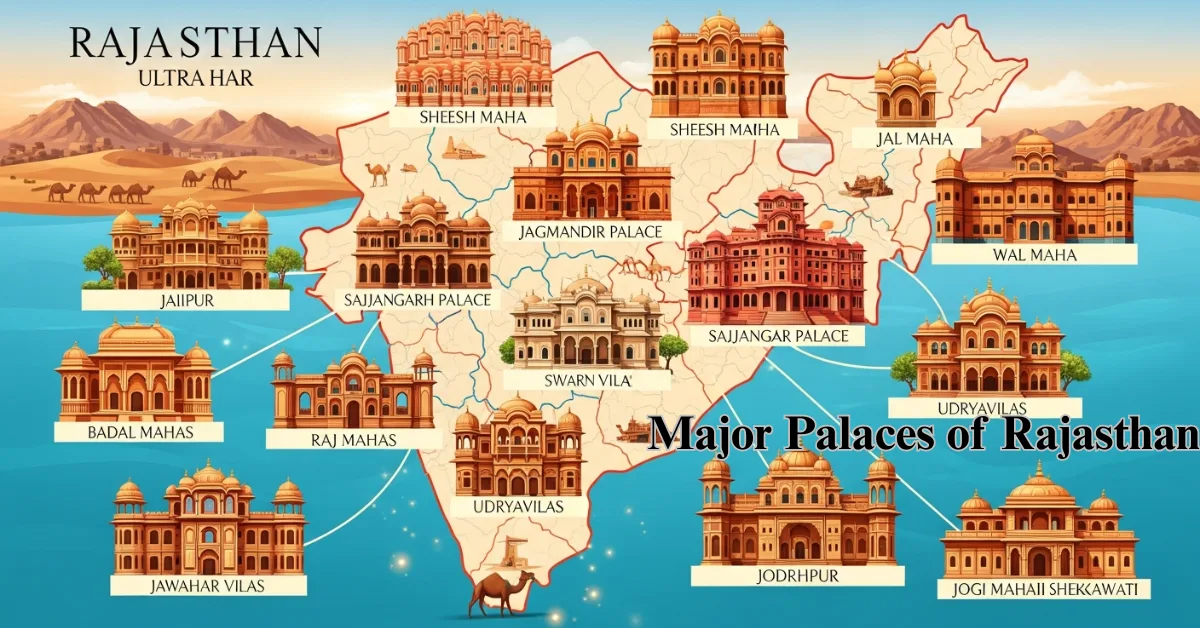 Major Palaces of Rajasthan: A Complete & Inspiring Guide to Royal Heritage & Architecture