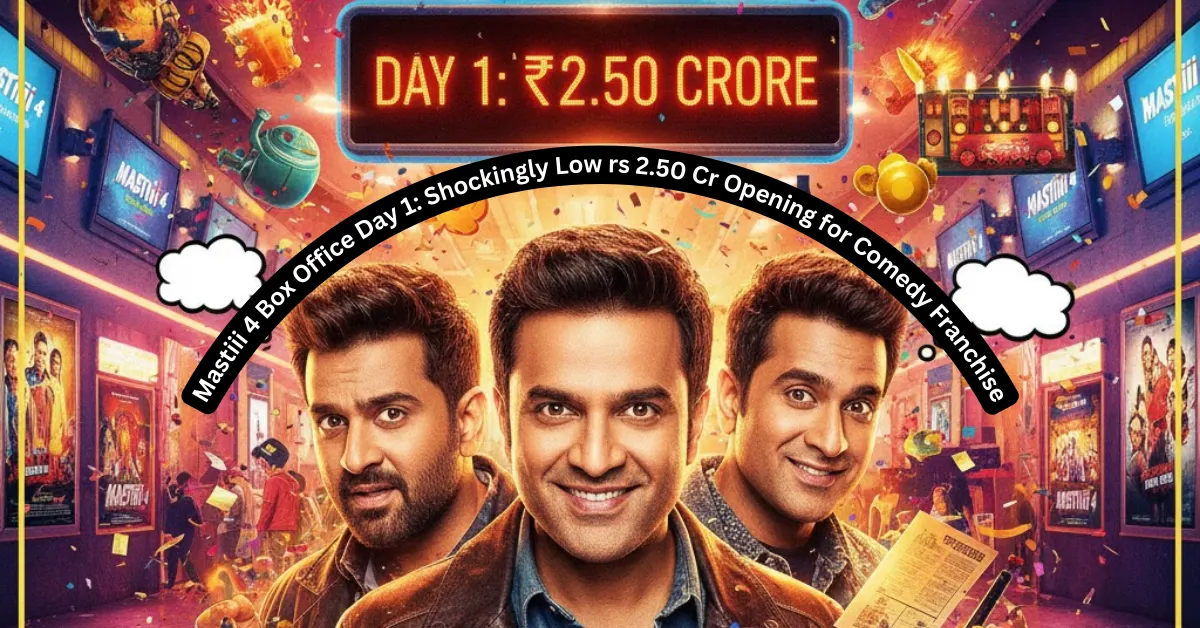 Mastiii 4 Box Office Day 1
